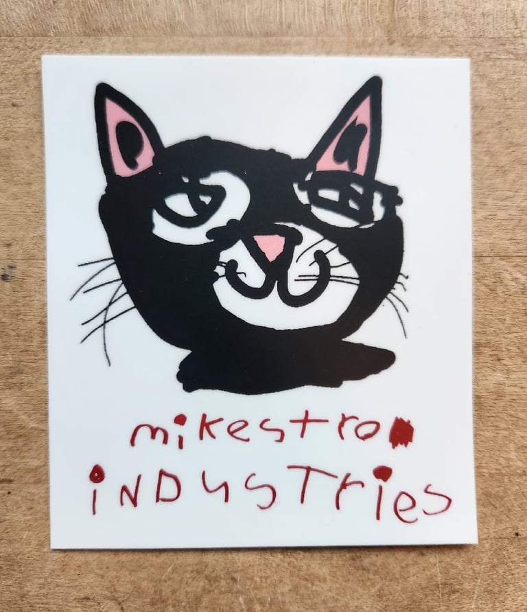 Bandit Kitty Sticker 