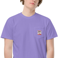 Image 7 of “Climax Premium Quality Knotless Leader” Unisex pocket t-shirt