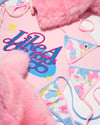 Pink bunny zip up hat
