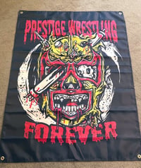 Image 2 of Prestige Wrestling Forever Wall Flag