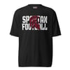 Spartan Football Block Letters performance T