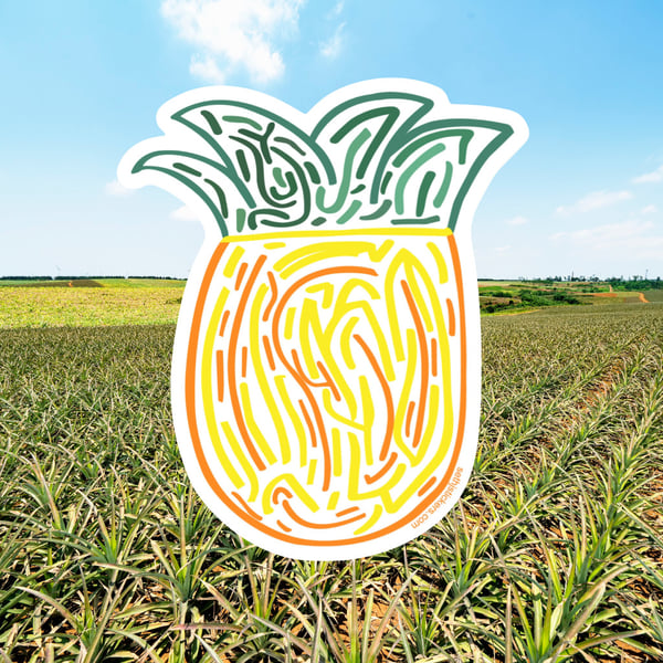Image of Pineapple Sticker