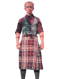 Image 1 of Long Flannel Kilt