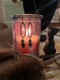 Image 1 of Spooky Skull Earrings