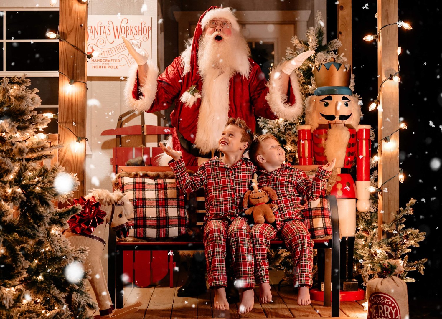 Image of Plaid lounge set