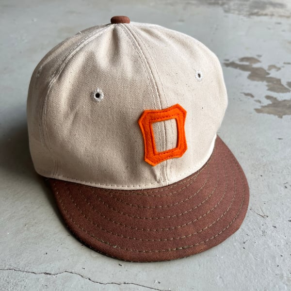 Image of Kakishibu Dyed Canvas Ball Cap 009