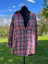 Image 2 of XL Running Late Flannel