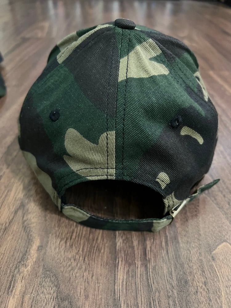 CLARK ATLANTA UNIVERSITY CAMO DAD HAT