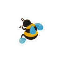 Image 1 of Die-cut smoking bee
