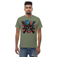 Image 7 of Patriotic Gunz&skull Unisex classic tee