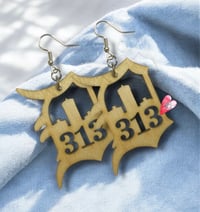 Detroit 313 Earrings