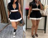 2PC Skirt Set MED-XL 