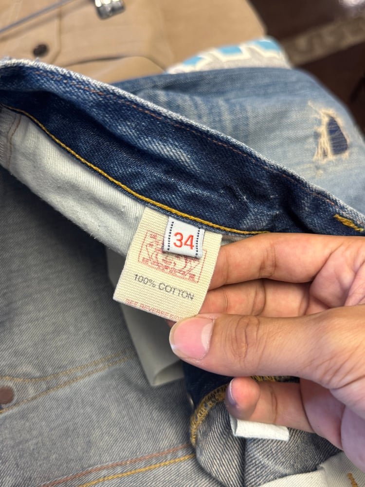 Image of EVISU 2000's Selvedge Denim