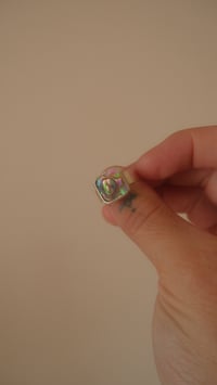 Image 2 of Square Abalone Ring