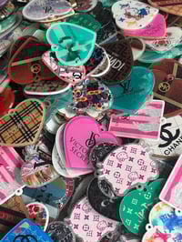 acrylic statement charms 
