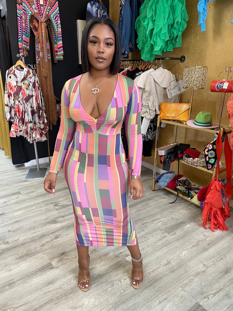 Artist Block Dress U Gotta Have It Boutique