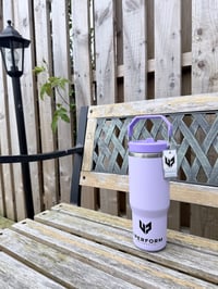 Image 3 of UPerform Hydrate Bottle with Carry Handle – 860ml / 29oz- Violet