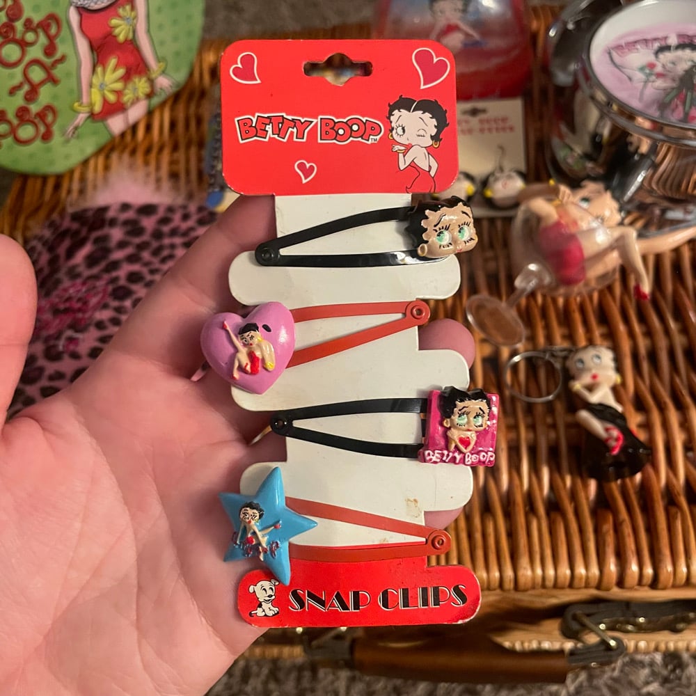 Image of BETTY BOOP HAIR CLIPS 