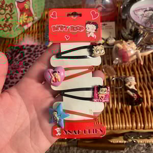 Image of BETTY BOOP HAIR CLIPS 