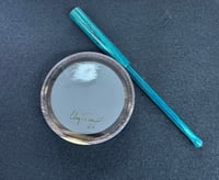 Image 1 of Blue Mahoe bronzed glass over gray slate double side / 1 piece Rutland striker