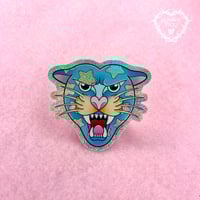 Star Kitty Head Pixie Dust Sticker 