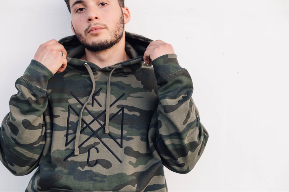 Image of KC CROSSROADS CAMO HOODIE