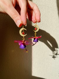 💜♥️Crescent Fuchsia Moons♥️💜