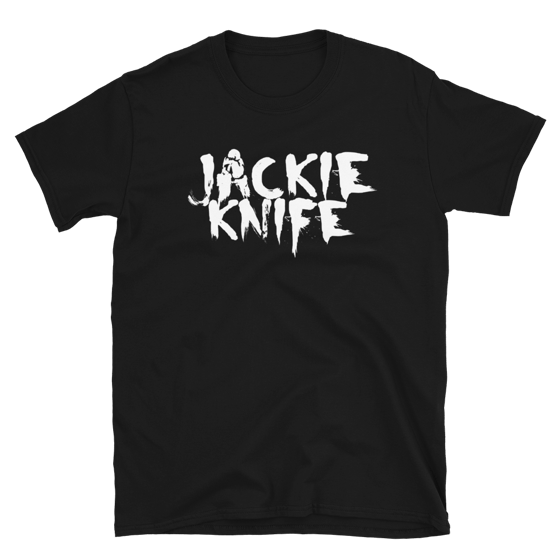 Image of Jackie Knife "Logo" T-Shirt (Black)