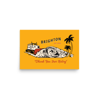 Image 2 of Barreled at B-town Print