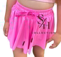 Image 1 of Lacey Butterfly Shorts - Hot Pink