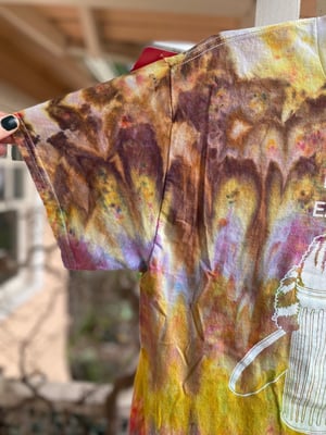 Image of MEDIUM Live Fast Eat Trash Tie Dye Shirt 