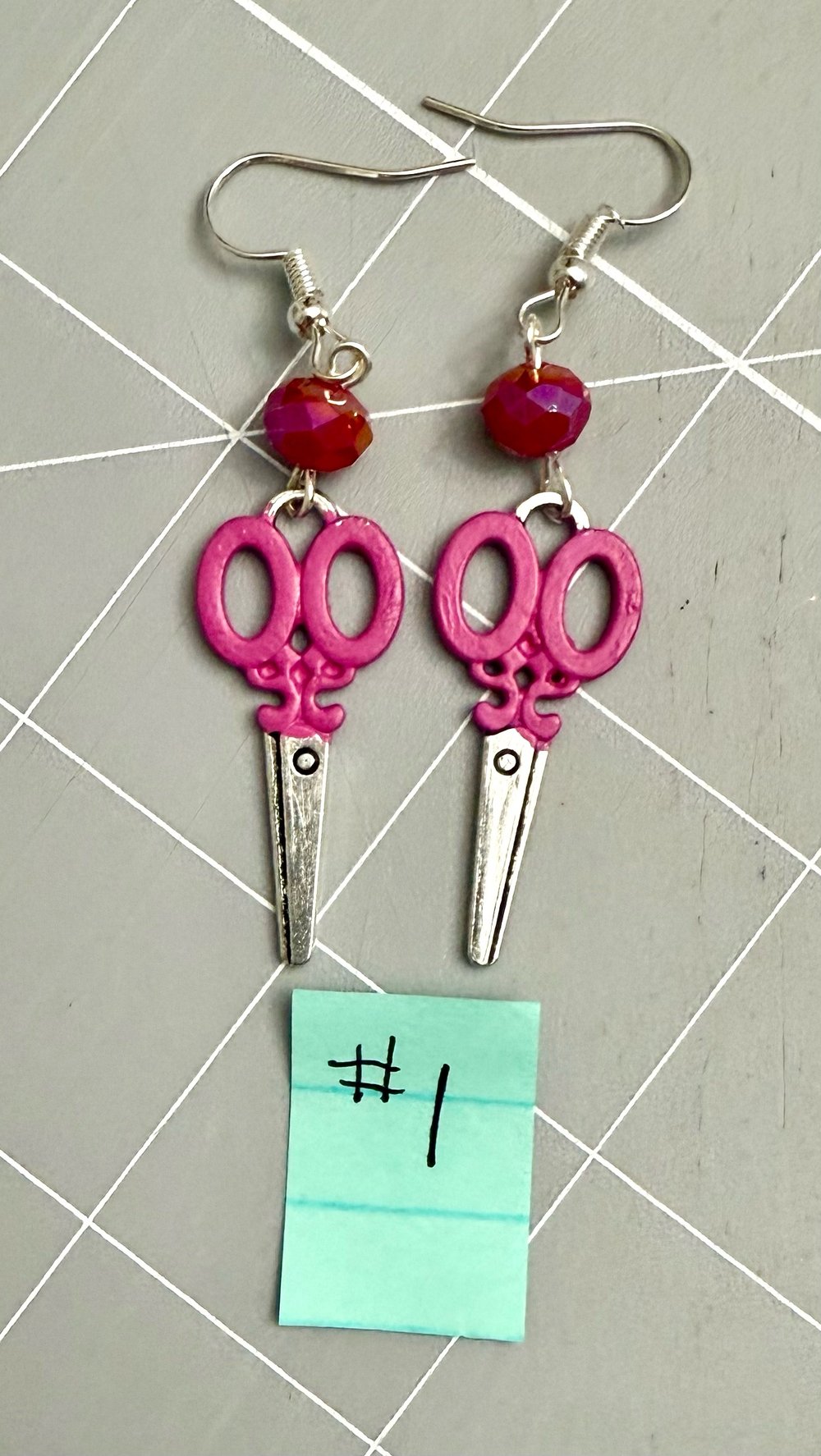 Image of Sewing Scissors Earrings