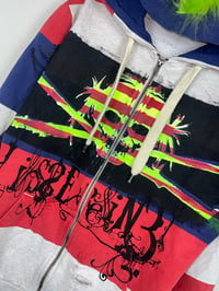 Image 3 of STRIPED SKLOWNK ZIP-UP