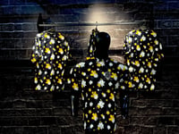 Image 3 of HN Black  Pikake & Pakalana Aloha Shirt