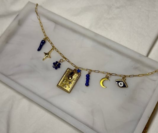 Image of Tarot charm necklace