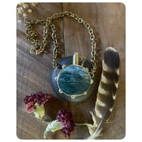 Image 1 of The Jupiter Vessel - Ethiopian Opals and Ocean Jasper 