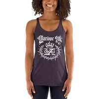 Image 10 of Marlowe Ink Barbed Wire X Women's Racerback Tank