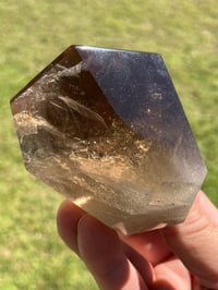 Image 1 of Faceted Smoky Quartz Crystal #2099