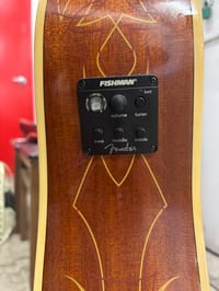 Image 10 of DUANE PETERS ACOUSTIC/ELECTRIC FENDER GUITAR 