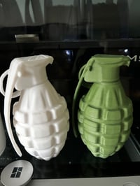 Image 1 of 3d printed Hand Grenade - Paint your own