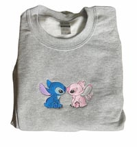 Image 3 of Stitch & Angel Crewneck