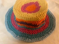 Image 2 of 6 Band Crochet Bucket Hat