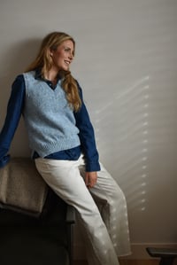 Image 8 of Donegal Fleck Vest - Made in Ireland