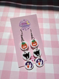 Image 1 of Halloween cookie earrings 🎃