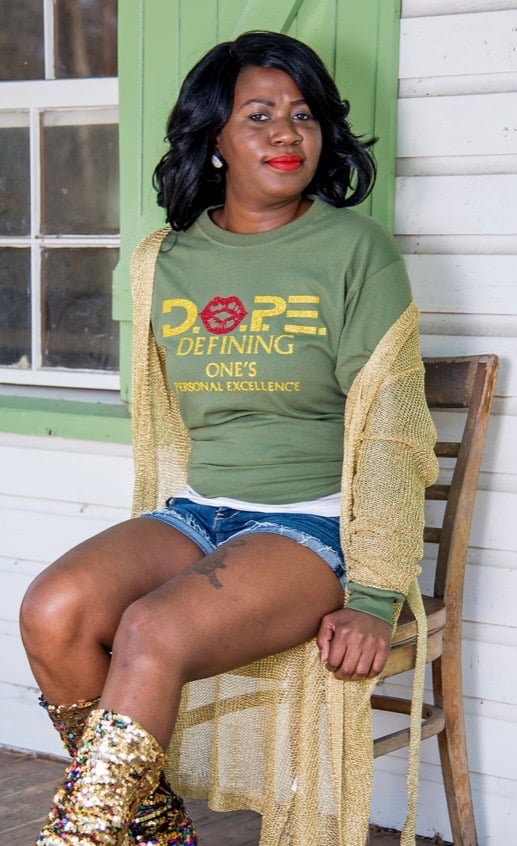 Image of Army Green Glitter Out D.O.P.E. Edition