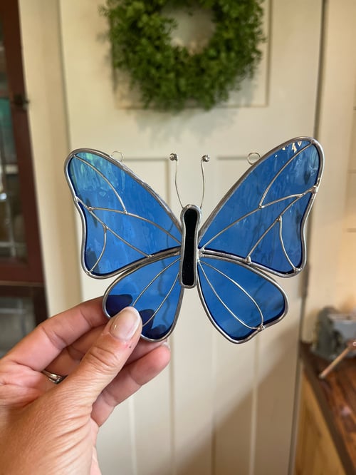 Image of Classic Butterfly-stained glass