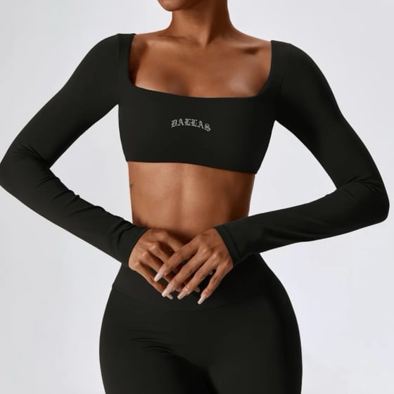 Image of DALLAS WORKOUT SET (BLACK)