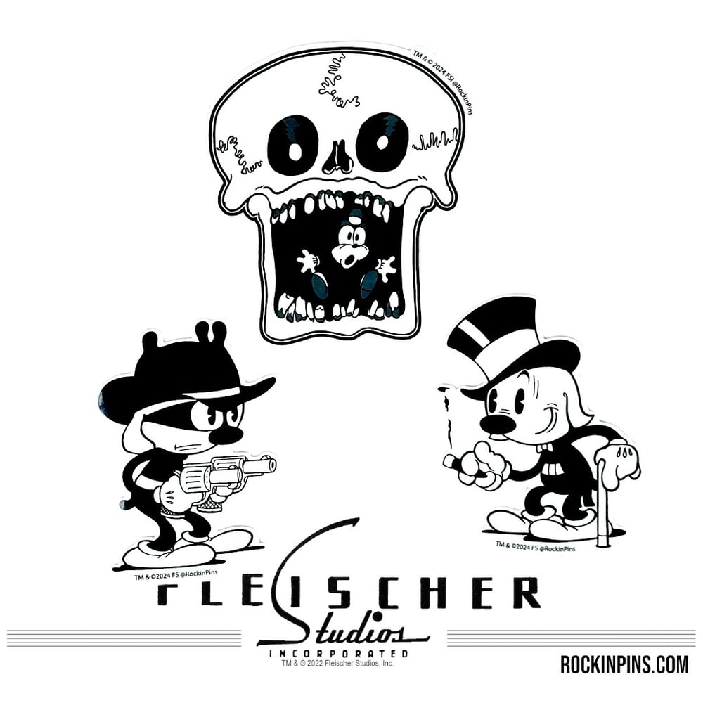 Fleischer Studios Decal Stickers