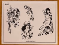Spaulding & Rogers production sheet 608