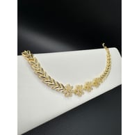 Image 3 of Flower Diamond Bracelet 